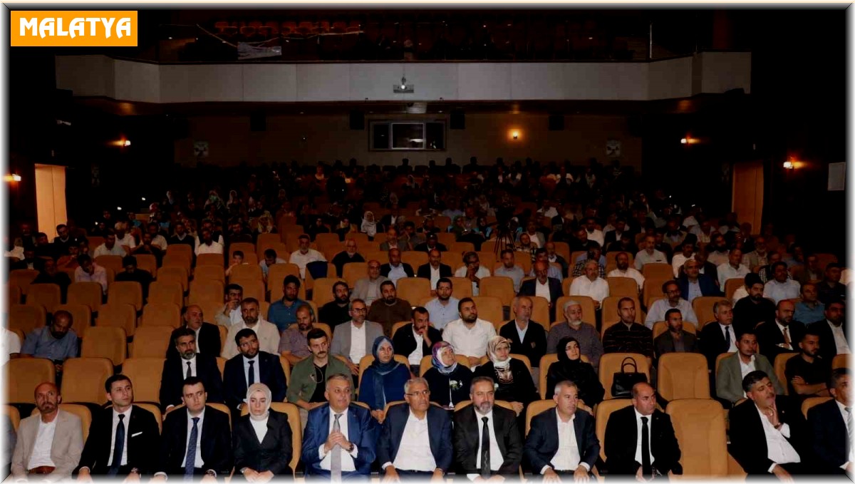 Malatya'da 'İstikamet rehberi olarak peygamber' konferansı
