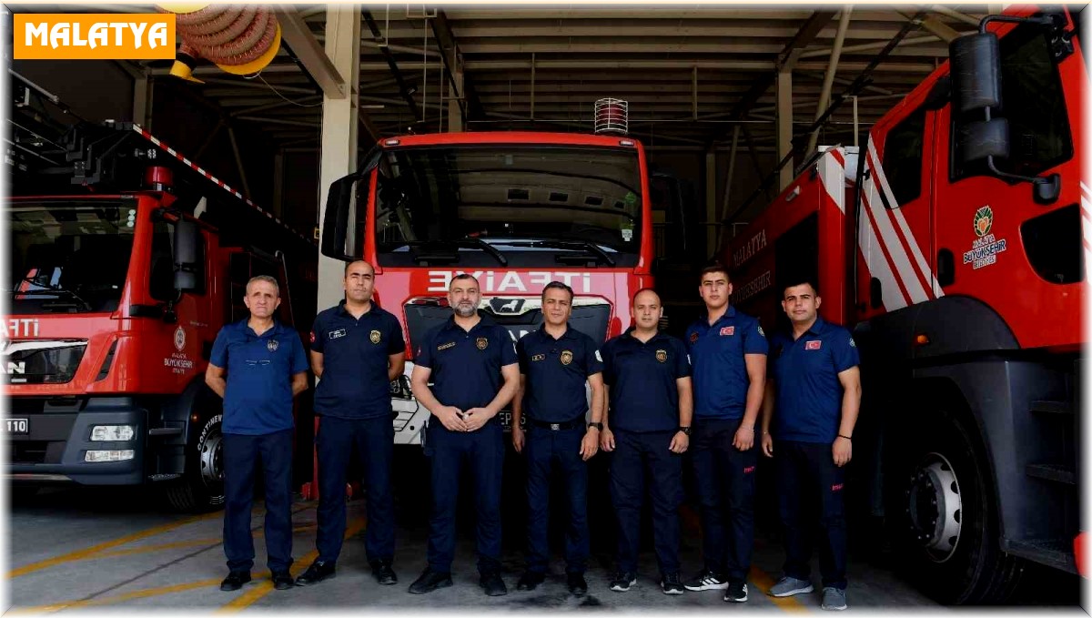 Malatya'da itfaiye ekipleri 3 ayda 2 bin 281 vakaya müdahale etti