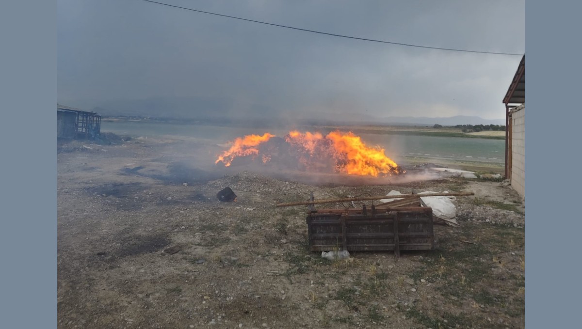 Malatya'da itfaiyeden yoğun mesai