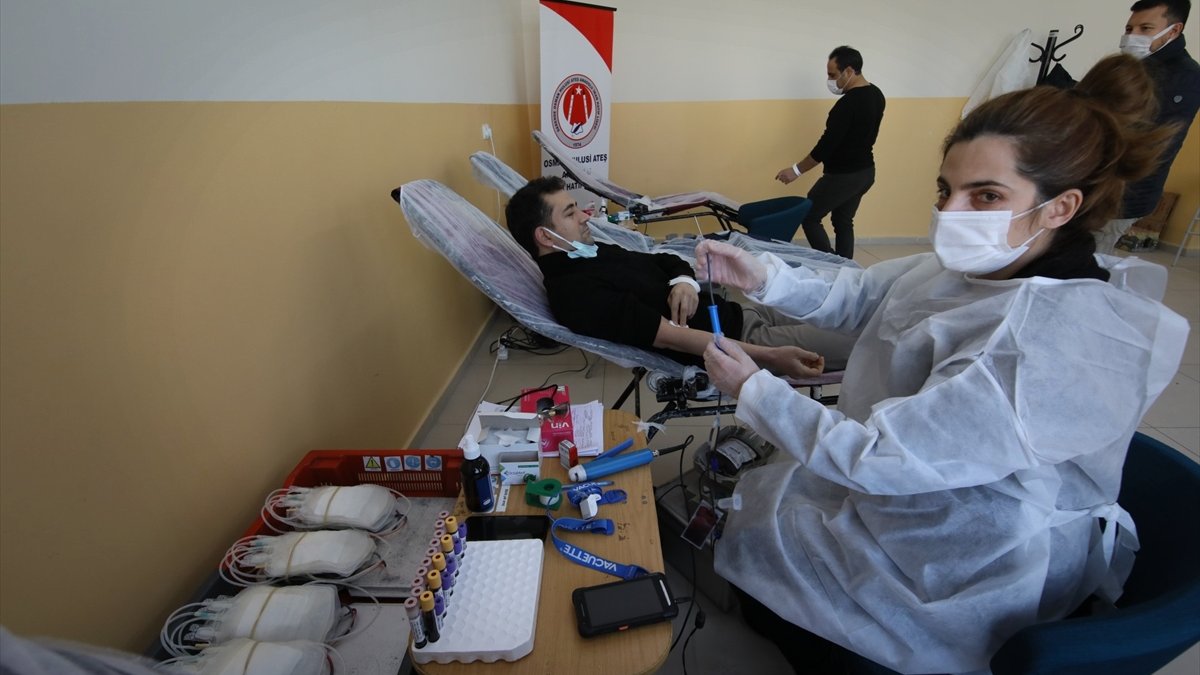 Malatya'da 'İyilik Kanımızda Var' kan bağışı kampanyası düzenlendi