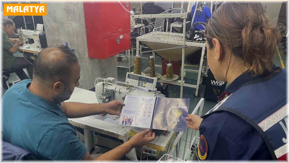 Malatya'da Jandarmadan KADES bilgilendirmesi