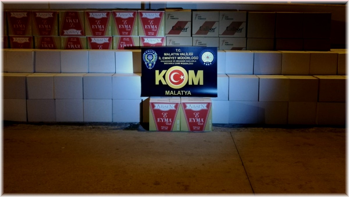 Malatya'da kaçakçılara göz açtırılmıyor