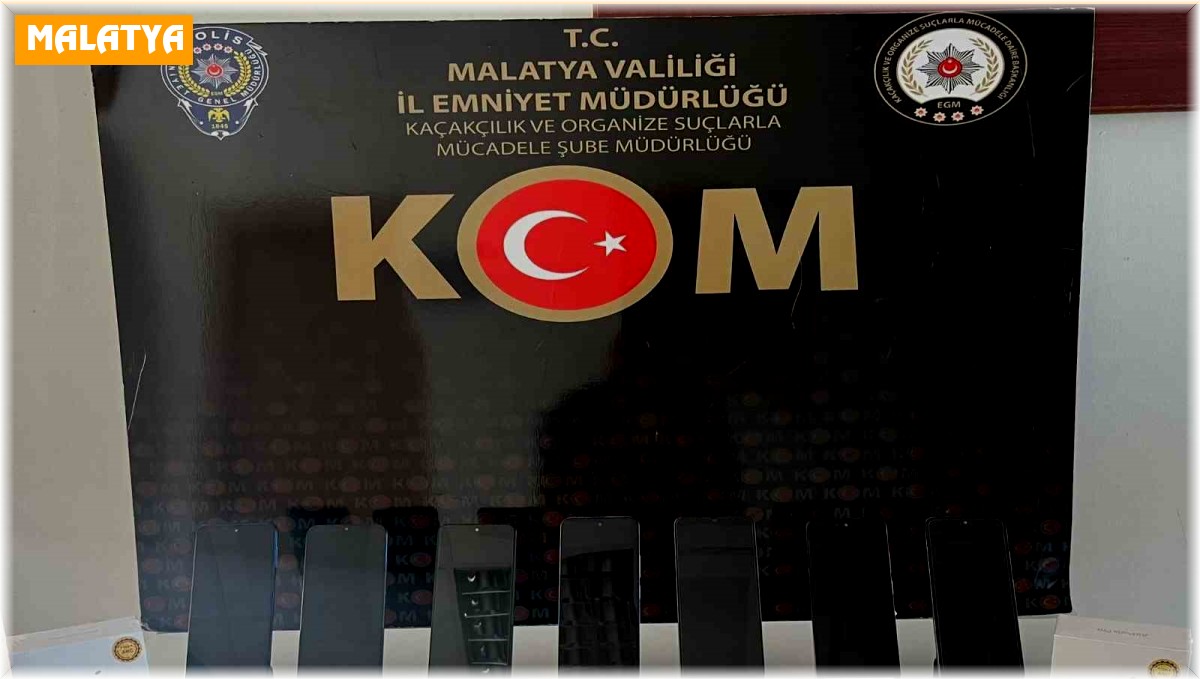 Malatya'da kaçakçılık operasyonları