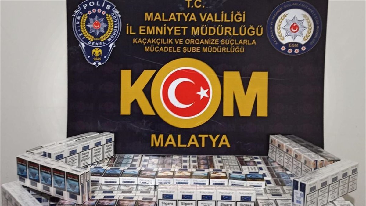 Malatya'da kaçakçılık operasyonlarında 2 şüpheli yakalandı