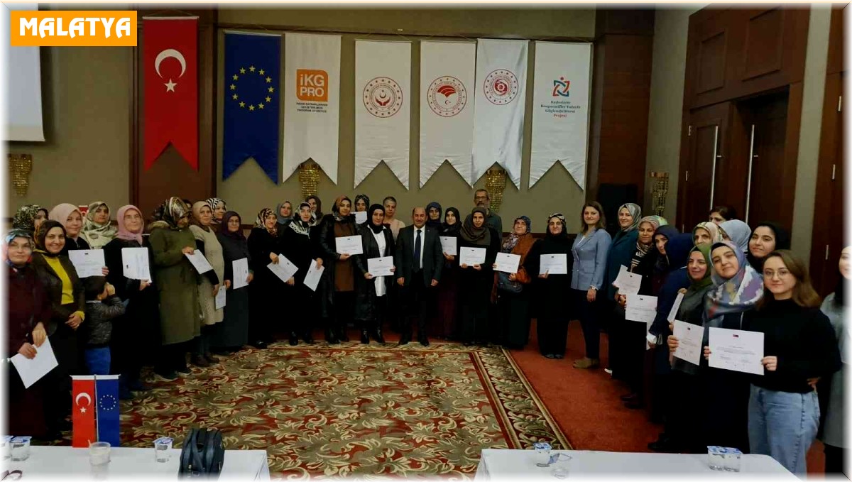 Malatya'da kadınlar kooperatif kanalıyla üretecek