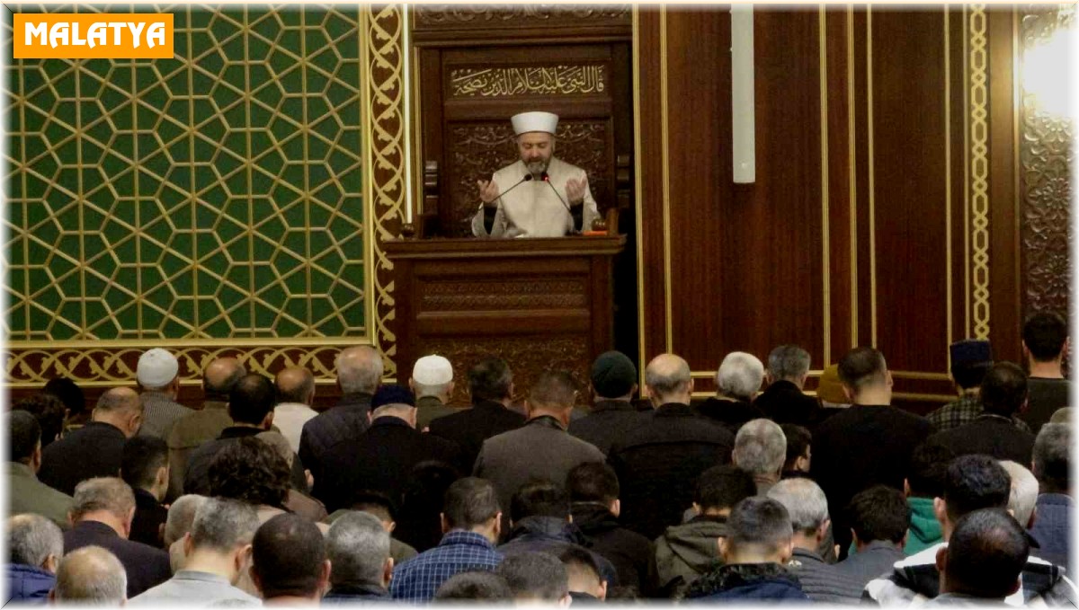 Malatya'da Kadir Gecesi idrak edildi