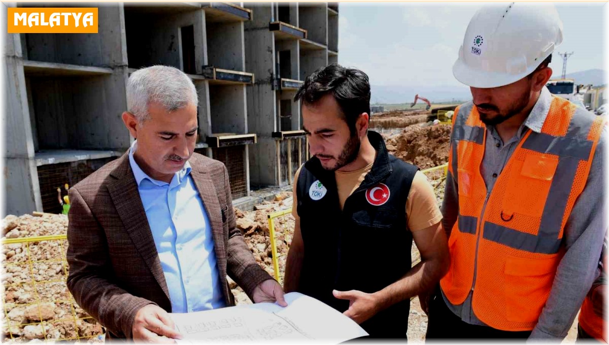 Malatya'da kalıcı konutlar hızla yükseliyor