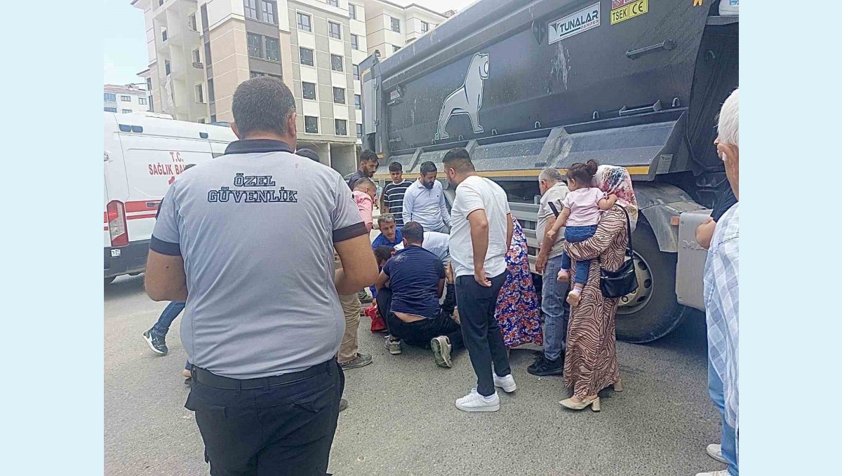 Malatya'da kamyon ile motosiklet çarpıştı: 1 yaralı