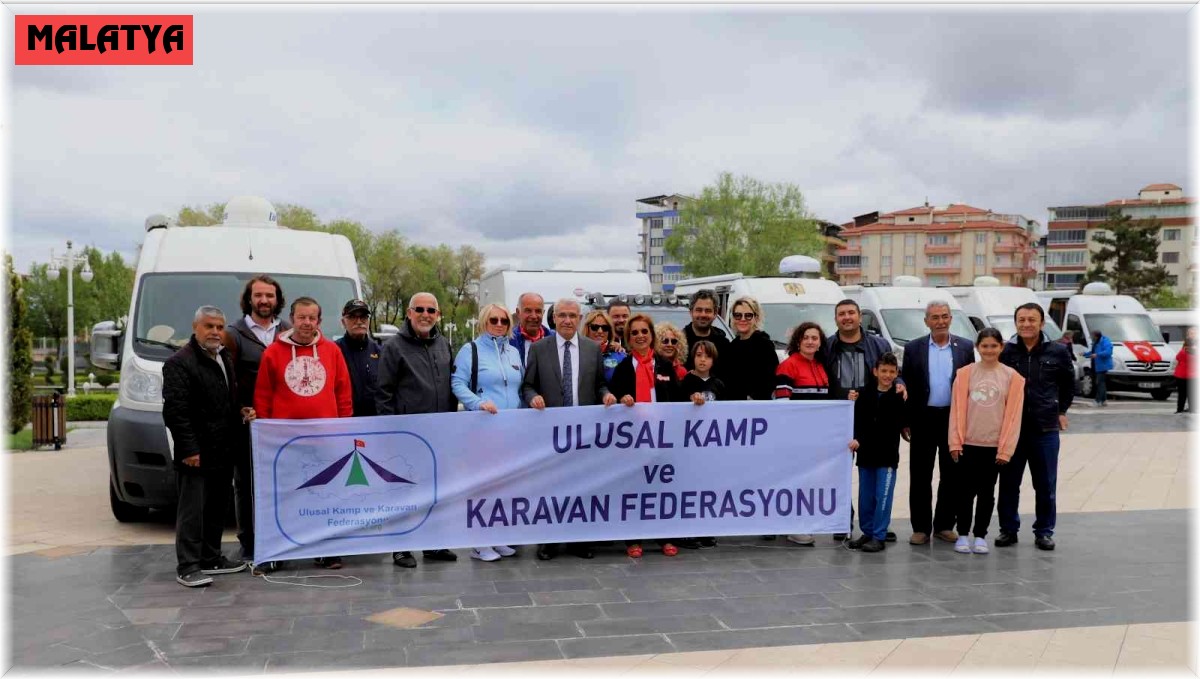 Malatya'da karavan festivali kortej yürüyüşü ile başladı
