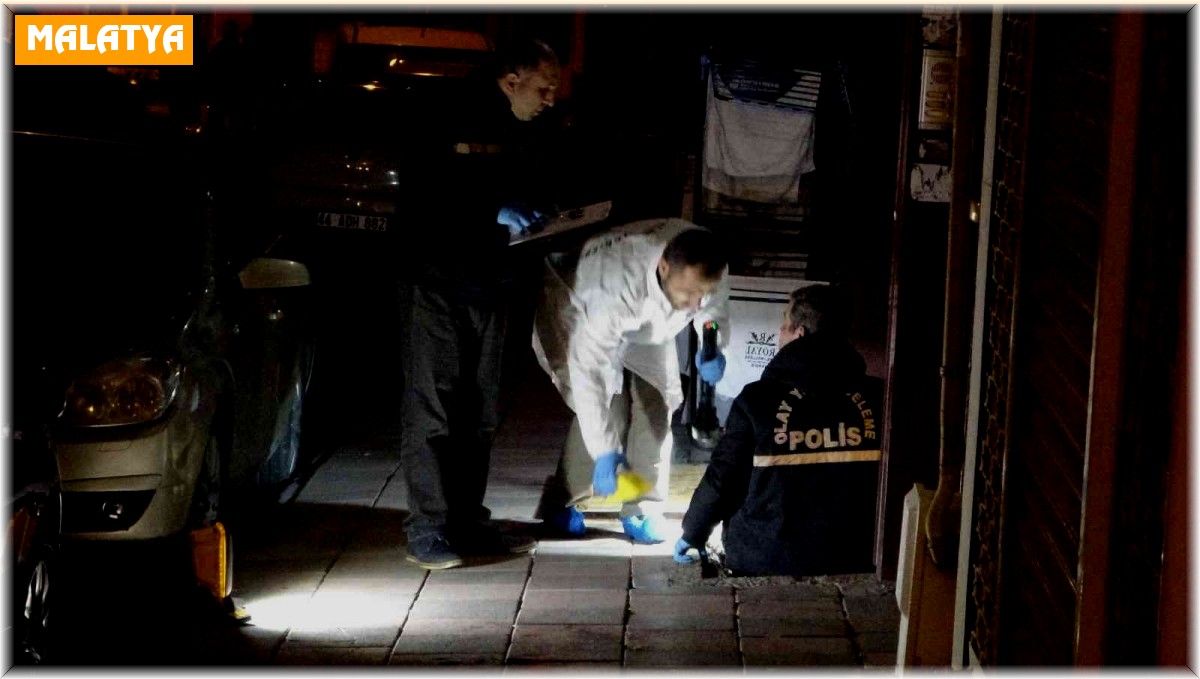 Malatya'da kavga ihbarına giden polis bacağından vuruldu