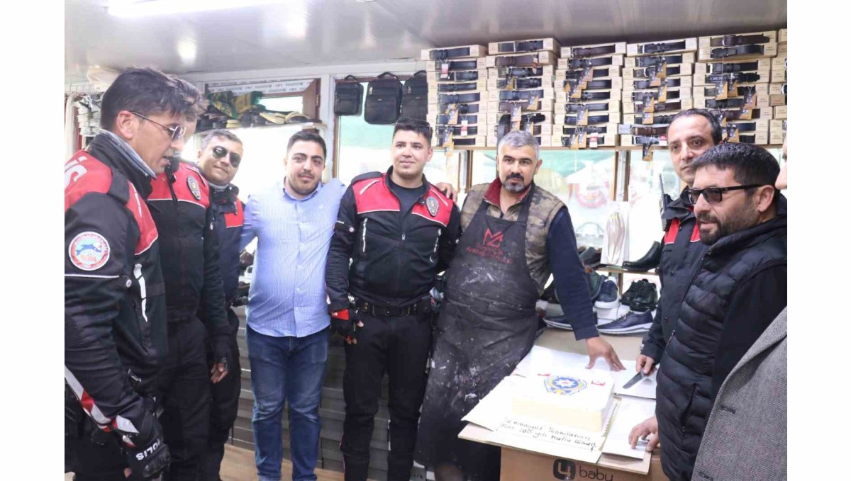 Malatya'da kavga ihbarına giden polis şaşkına döndü