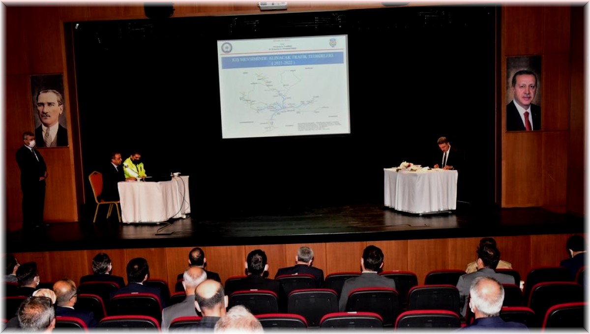 Malatya'da kış tedbirleri kordinasyon kurulu toplandı