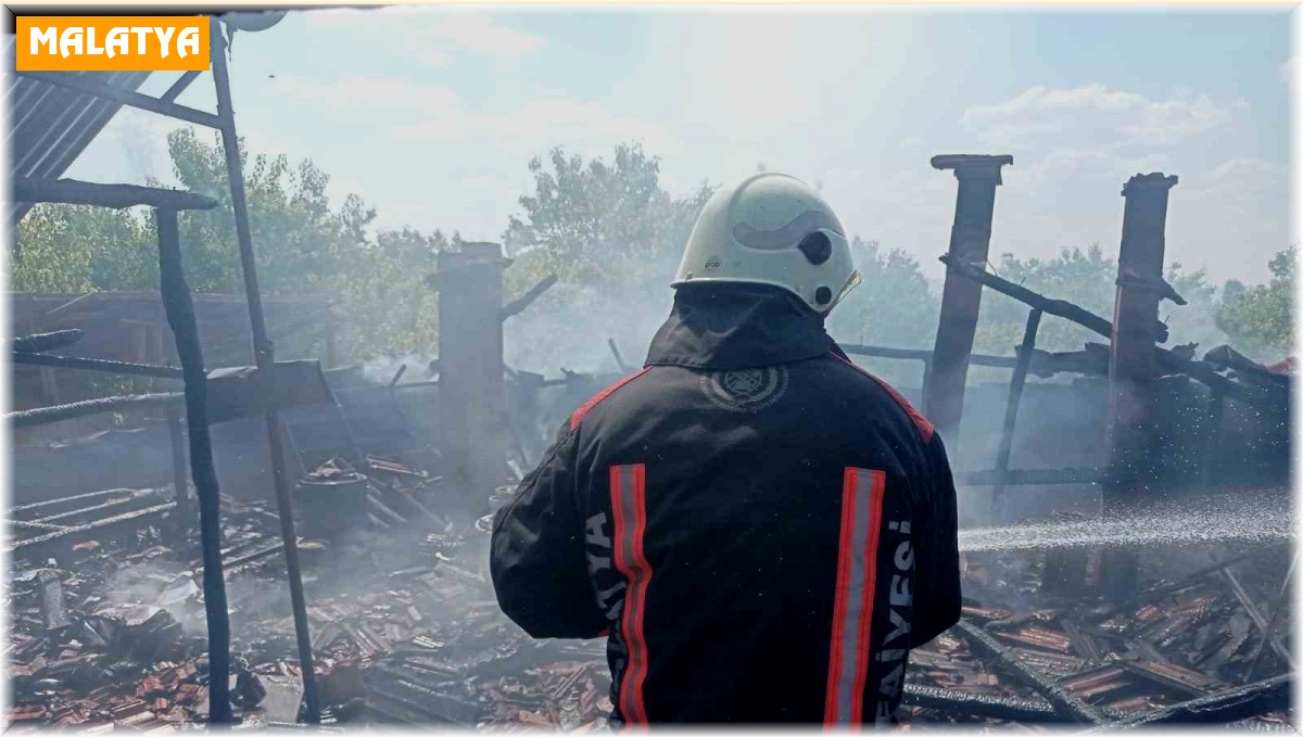 Malatya'da, korkutan yangınlar