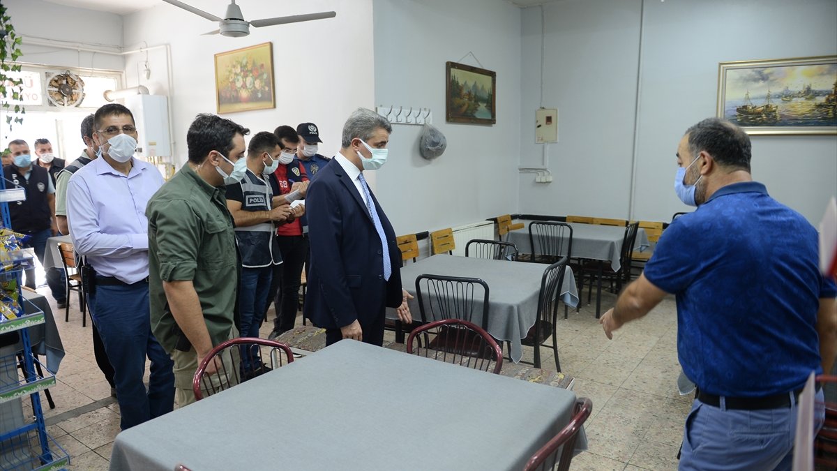 Malatya'da Kovid-19 tedbirleri denetimi