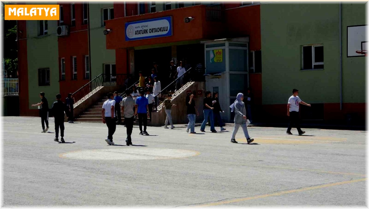 Malatya'da LGS maratonu sona erdi