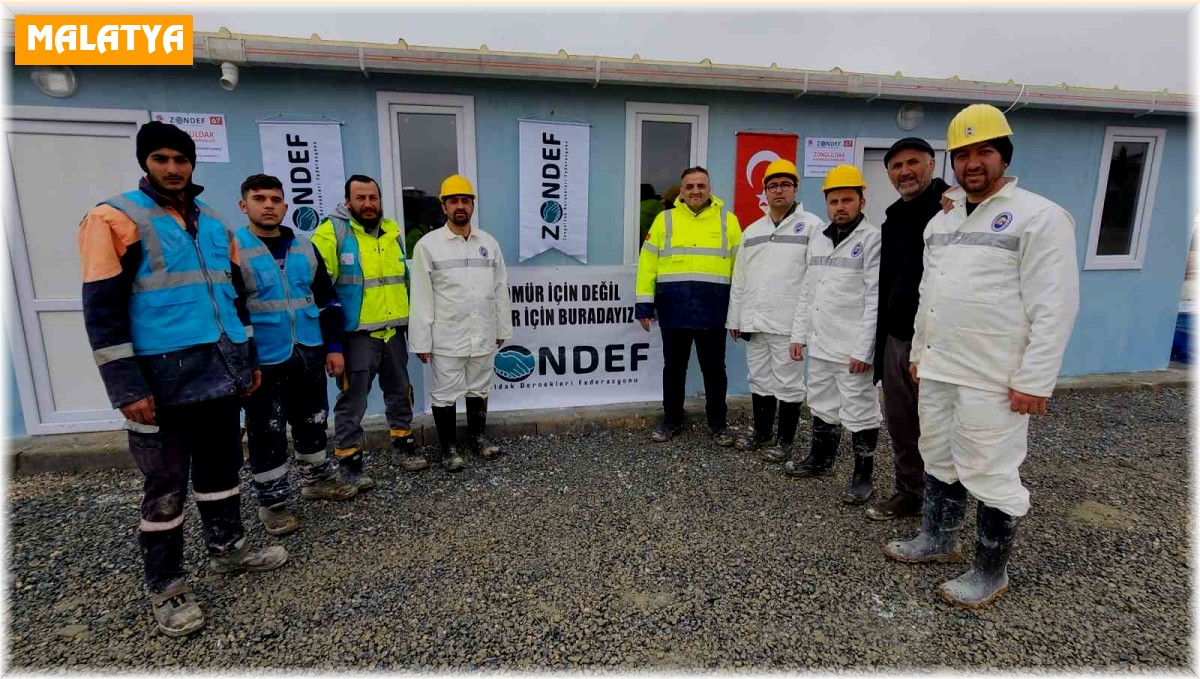 Malatya'da Madenciler Mahallesi kurulmaya başlandı