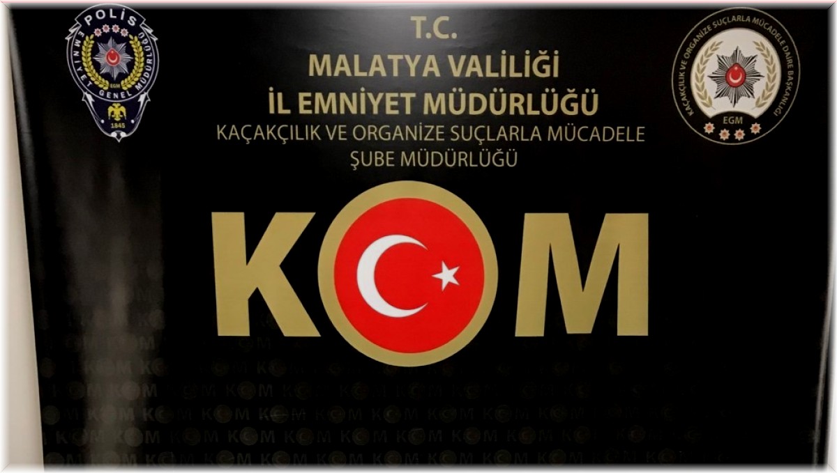 Malatya'da makaron ve kaçak sigara operasyonu