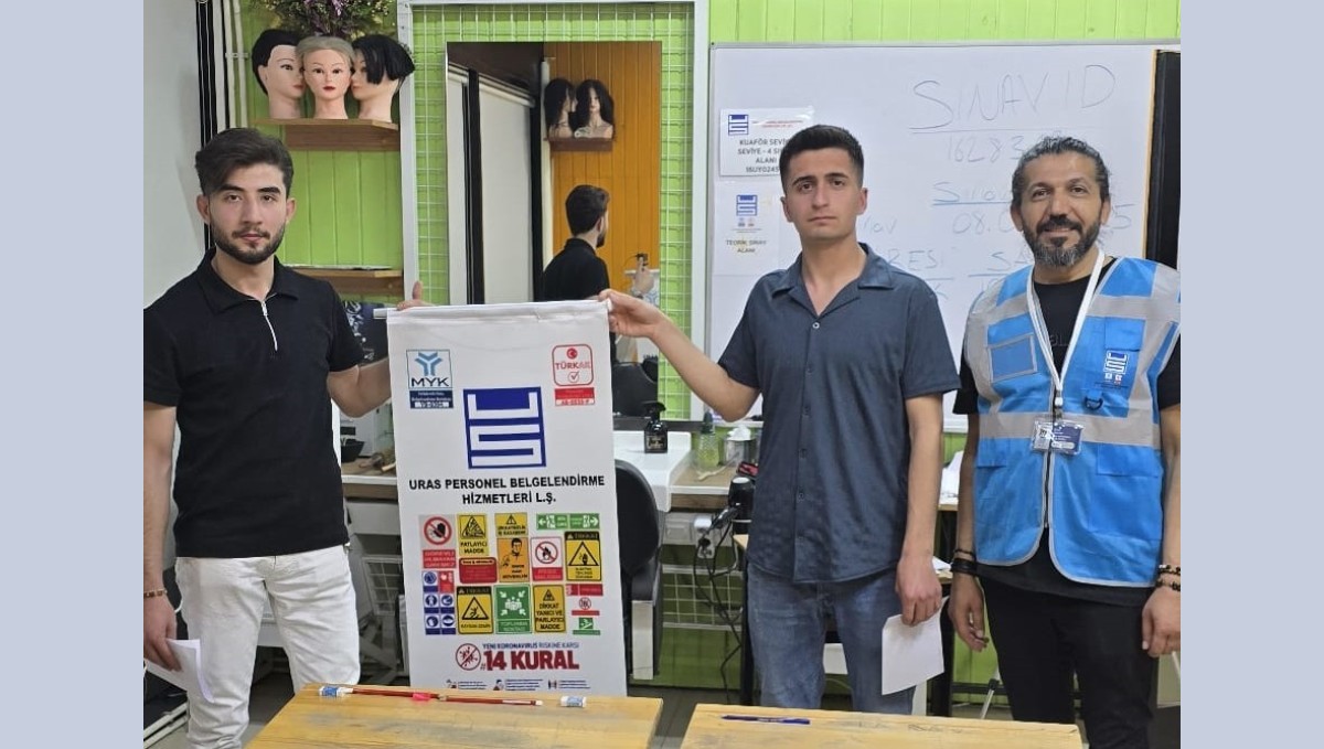 Malatya'da Mesleki Yeterlilik Sınavı başarıyla gerçekleştirildi