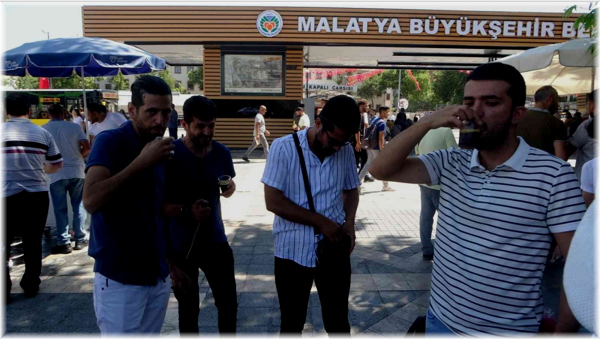 Malatya'da meyan şerbetine yoğun ilgi