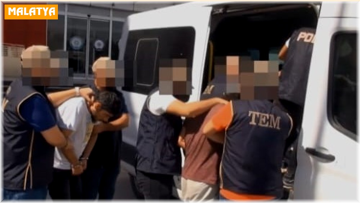 Malatya'da MİT destekli terör operasyonu: 4 tutuklama