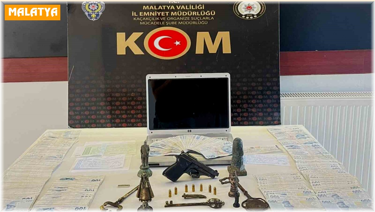 Malatya'da 'nitelikli yağma' suçundan 3 tutuklama