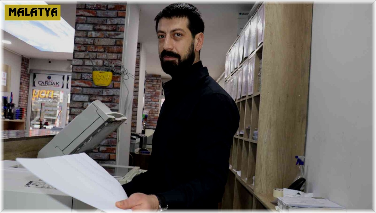 Malatya'da öğrenciler için 'Askıda Fotokopi' kampanyası