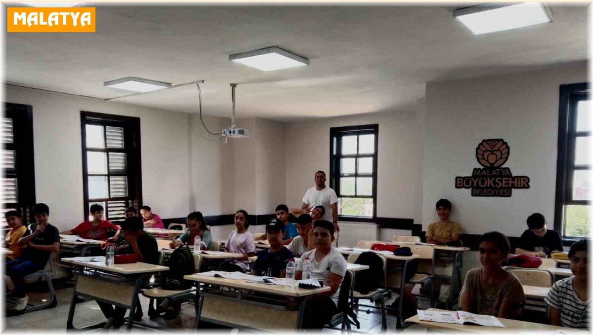 Malatya'da öğrencilere telafi eğitimi
