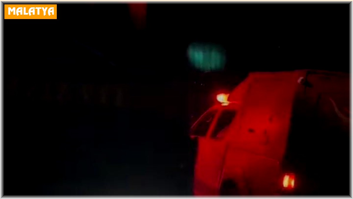 Malatya'da örtü yangını