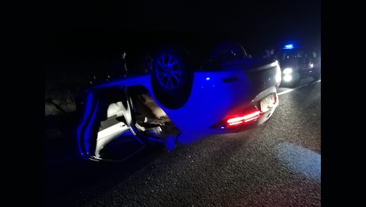 Malatya'da otomobil devrildi: 4 yaralı