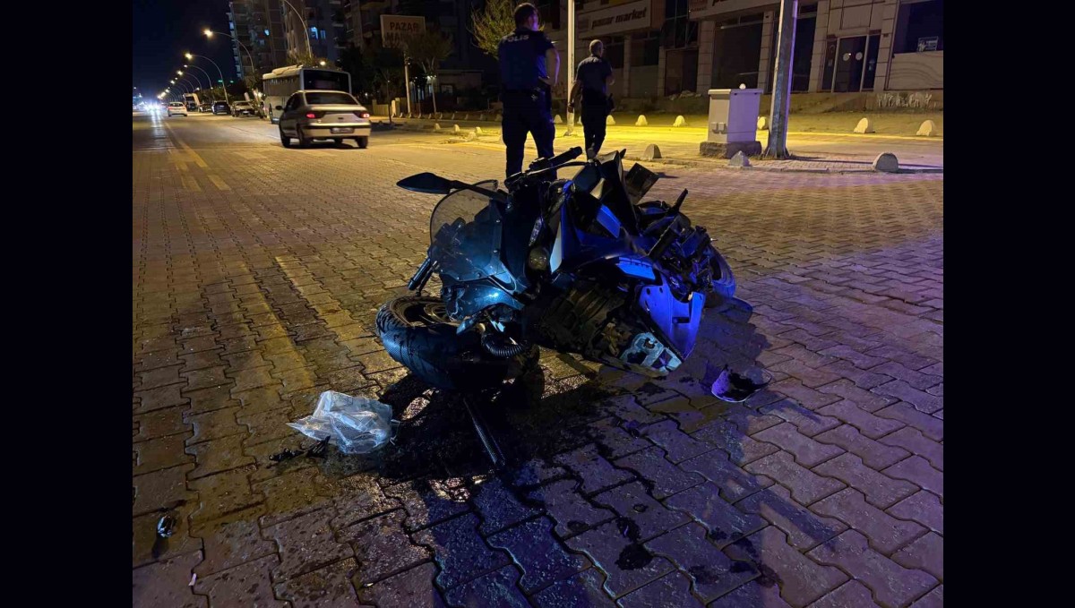 Malatya'da otomobil ile motosiklet çarpıştı: 1 yaralı