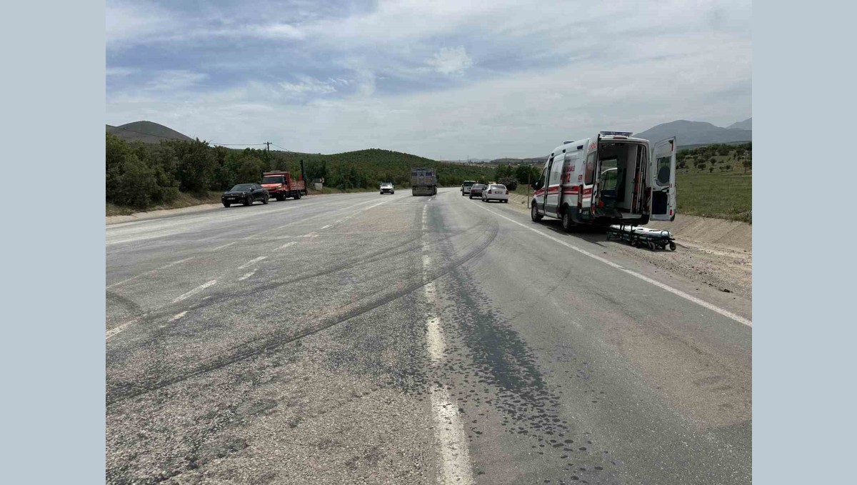 Malatya'da otomobil takla attı, 1 kişi yaralandı