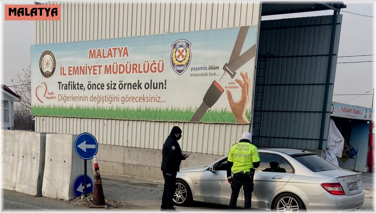 Malatya'da polisten yılbaşı alarmı