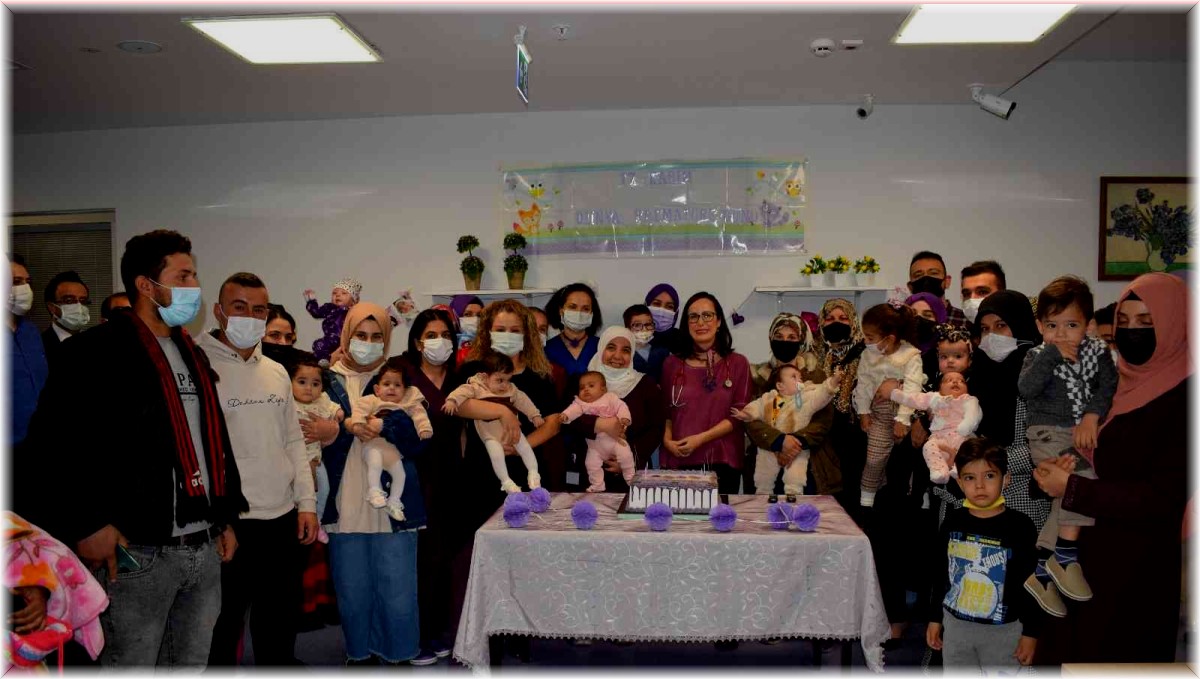Malatya'da prematüre günü bebeklerle kutlandı