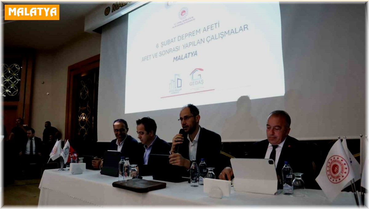 Malatya'da rezerv alanlardaki gelişmeler vatandaşlara anlatıldı