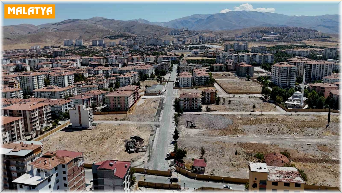 Malatya'da rezerv alanlarında çalışmalar hız kazandı