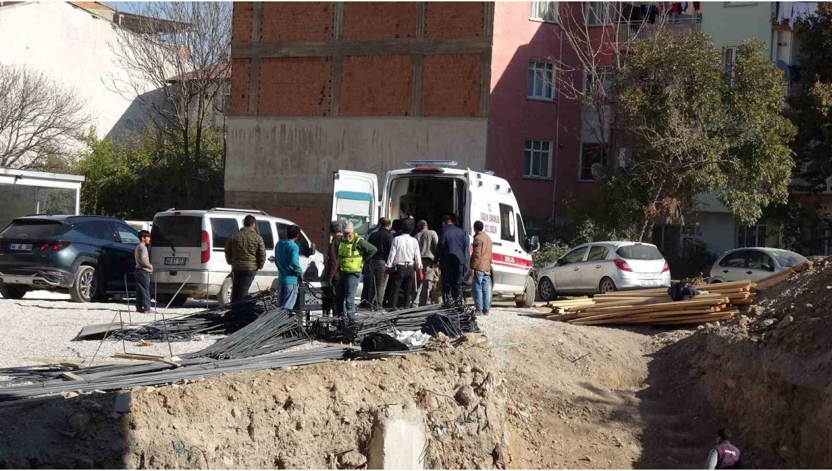 Malatya'da şantiyede iş kazası: 1 yaralı