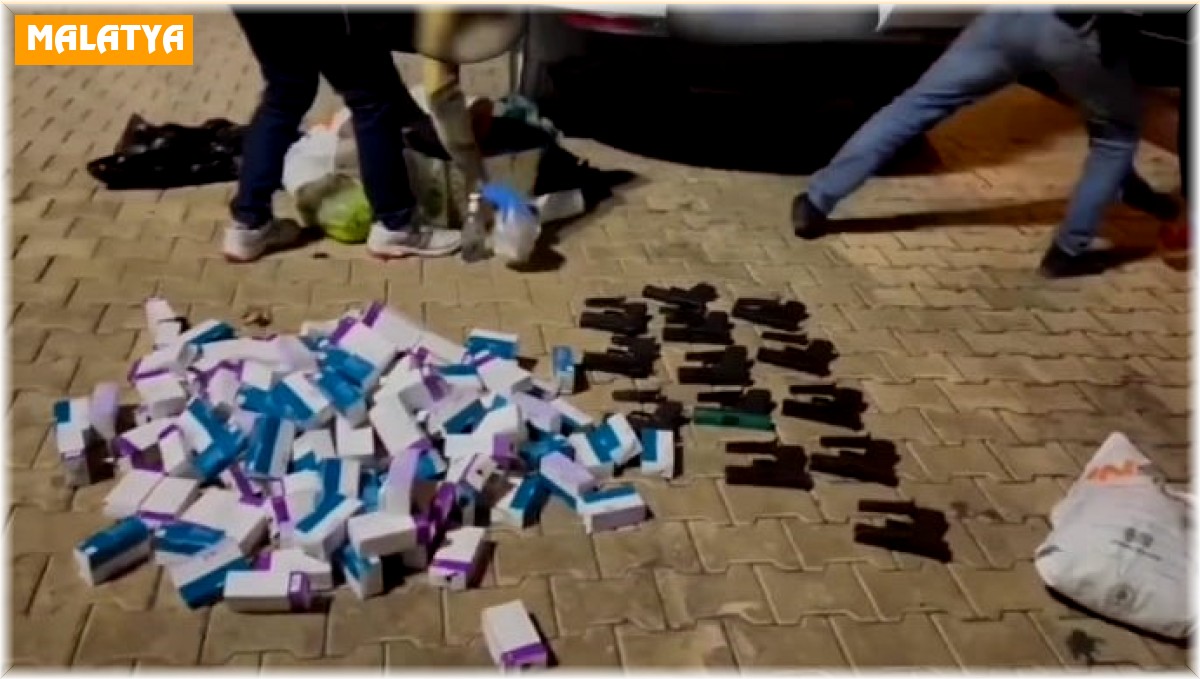 Malatya'da silah kaçakçılığı operasyonu: 6 gözaltı