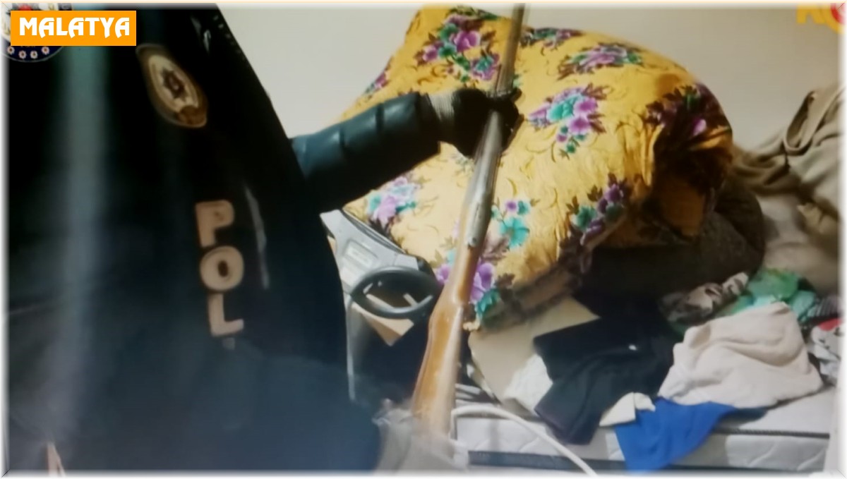 Malatya'da silah kaçaklarına operasyon