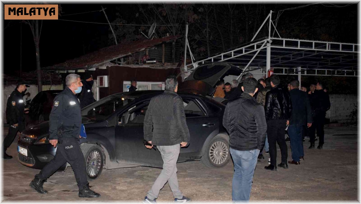 Malatya'da silahlı çatışma: 1 yaralı