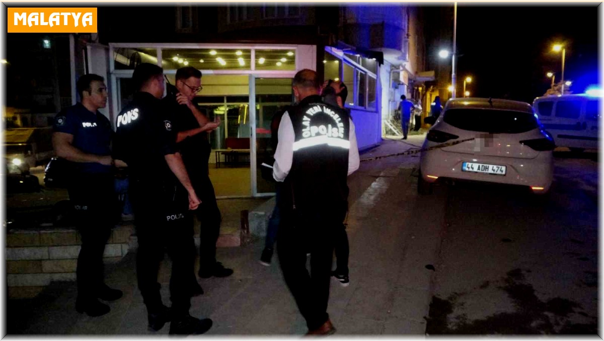 Malatya'da silahlı saldırı: 2 yaralı