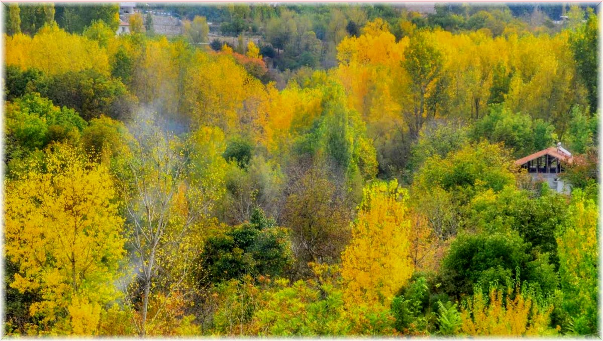 Malatya'da sonbahar ayrı güzel