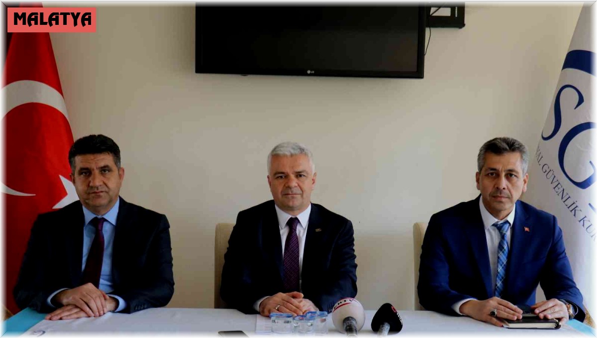 Malatya'da Sosyal Güvenlik Haftası kutlamaları başladı