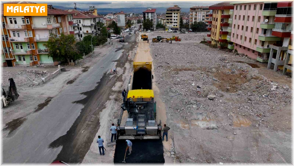Malatya'da tahrip olan kaldırımlar yenileniyor