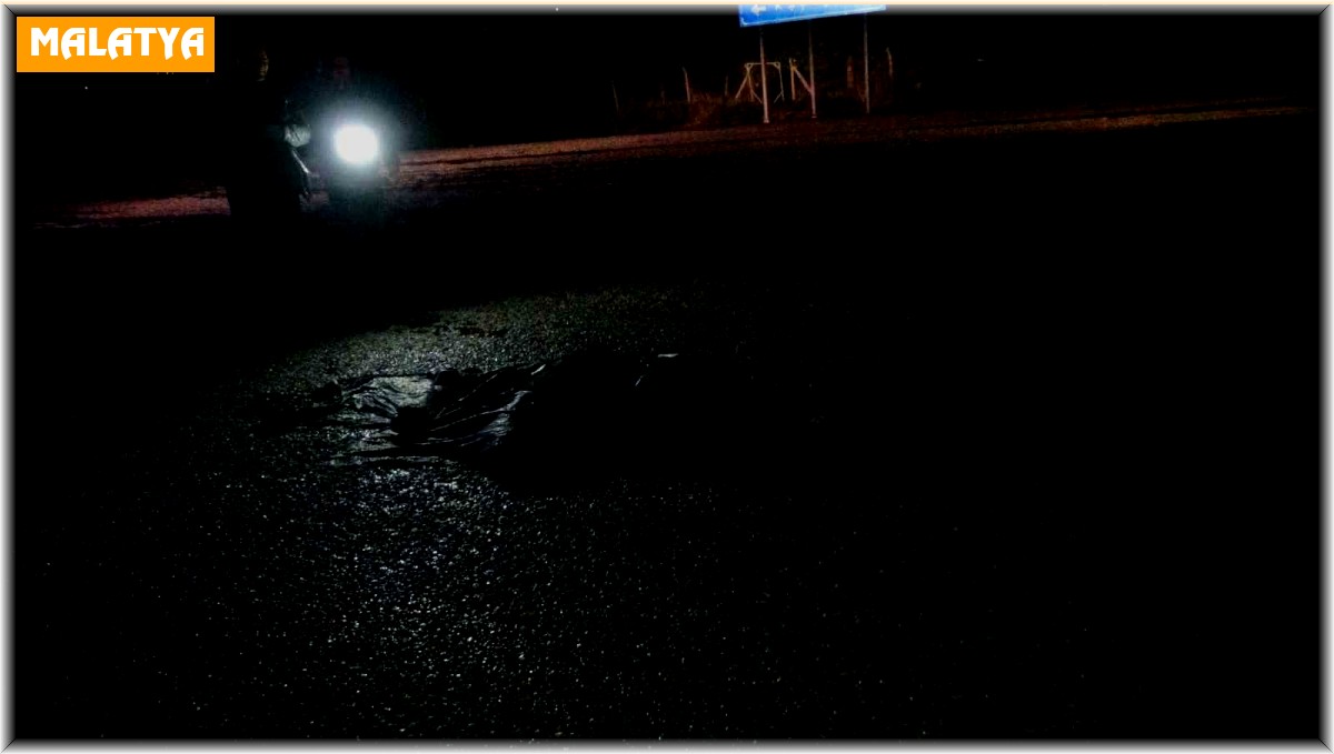 Malatya'da tırın çarptığı yaya hayatını kaybetti