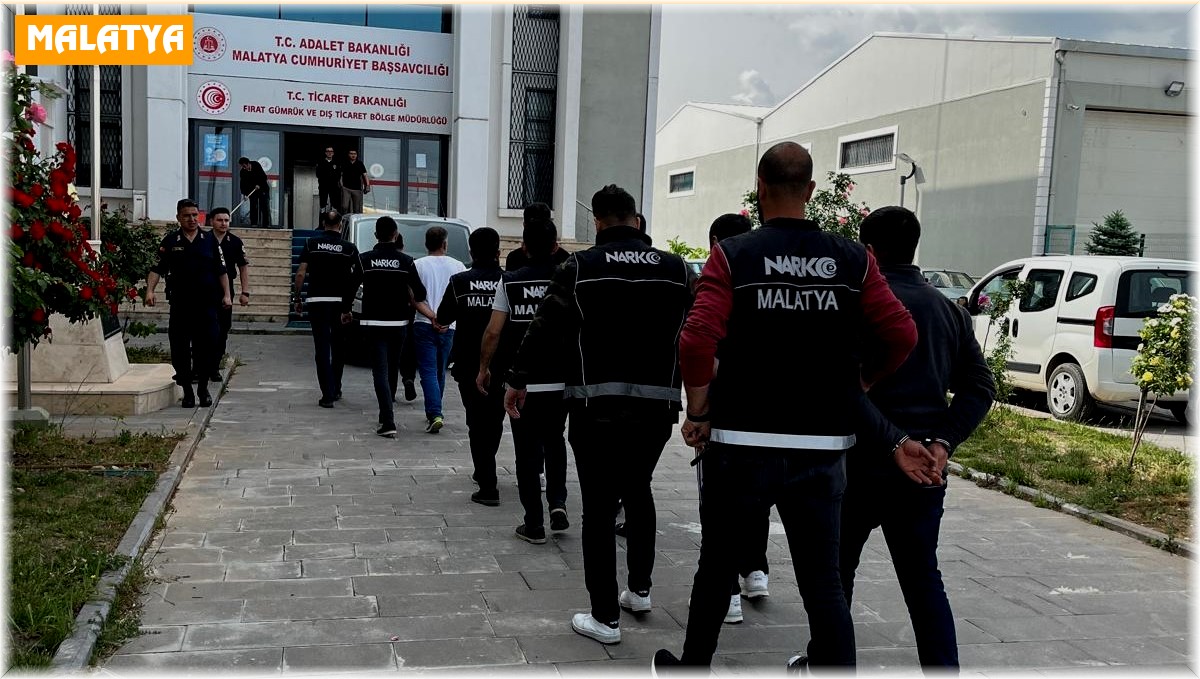 Malatya'da torbacı operasyonu: 17 tutuklama