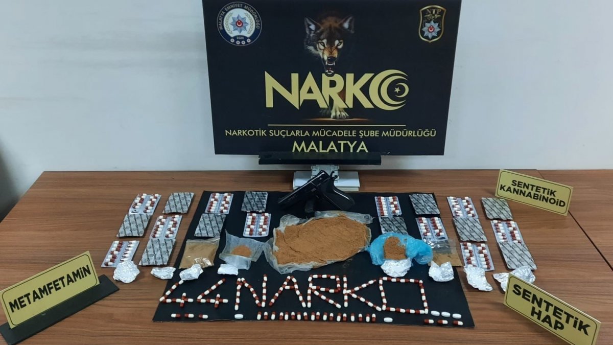 Malatya'da torbacı operasyonu: 3 tutuklama