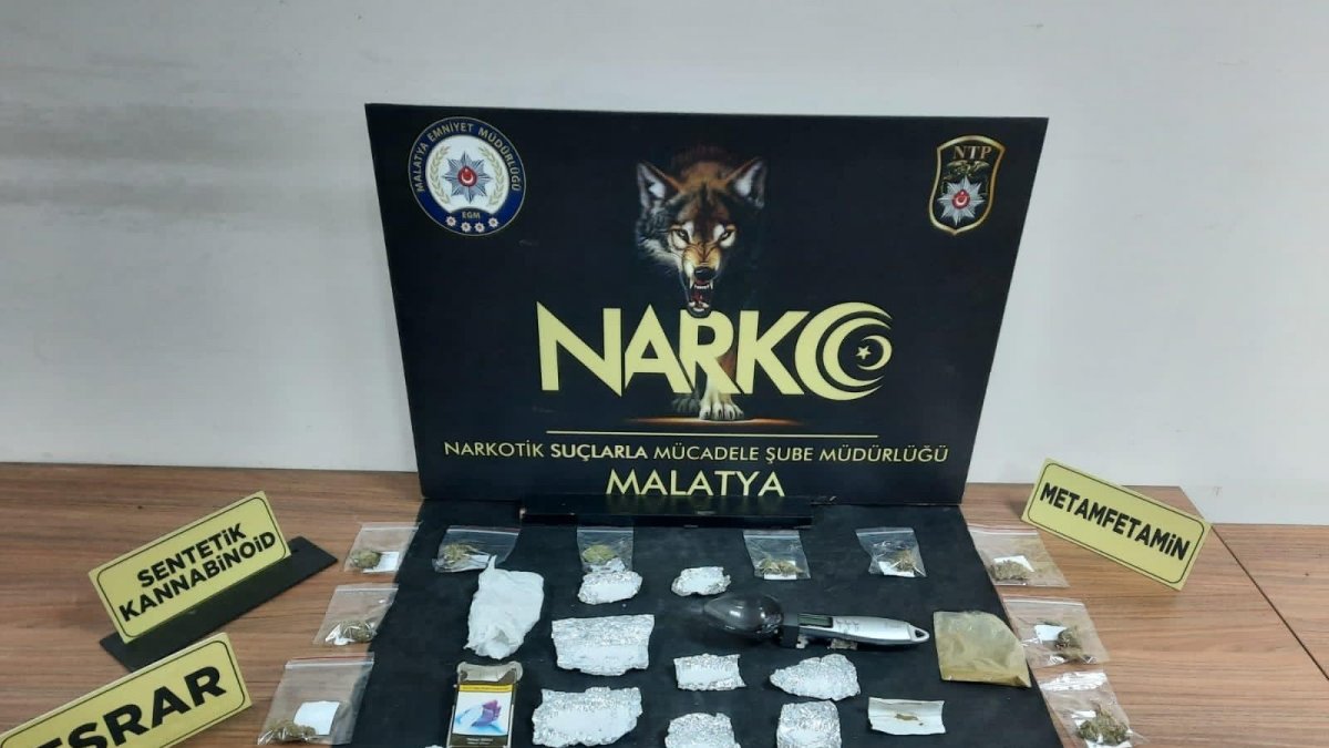 Malatya'da torbacı operasyonu: 4 tutuklama