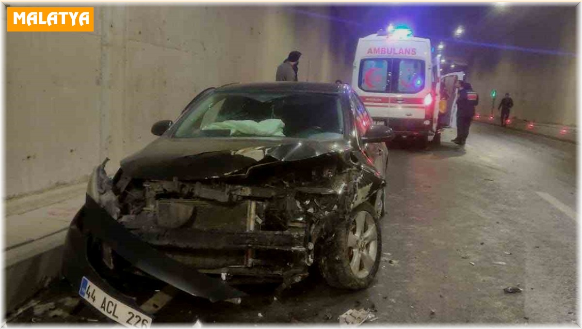 Malatya'da trafik kazası: 1 yaralı