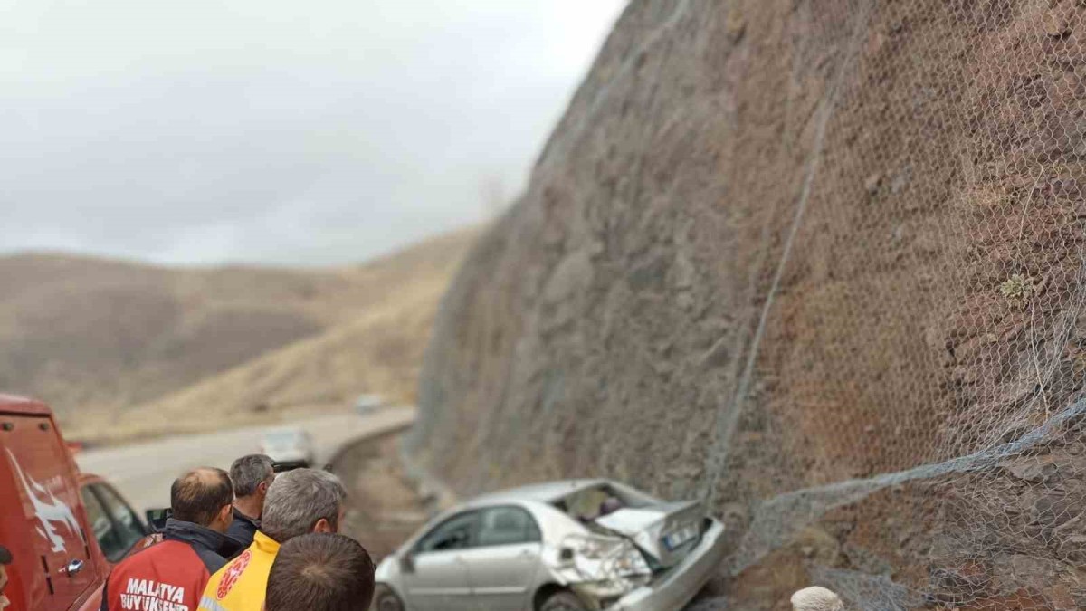 Malatya'da trafik kazası: 1 yaralı