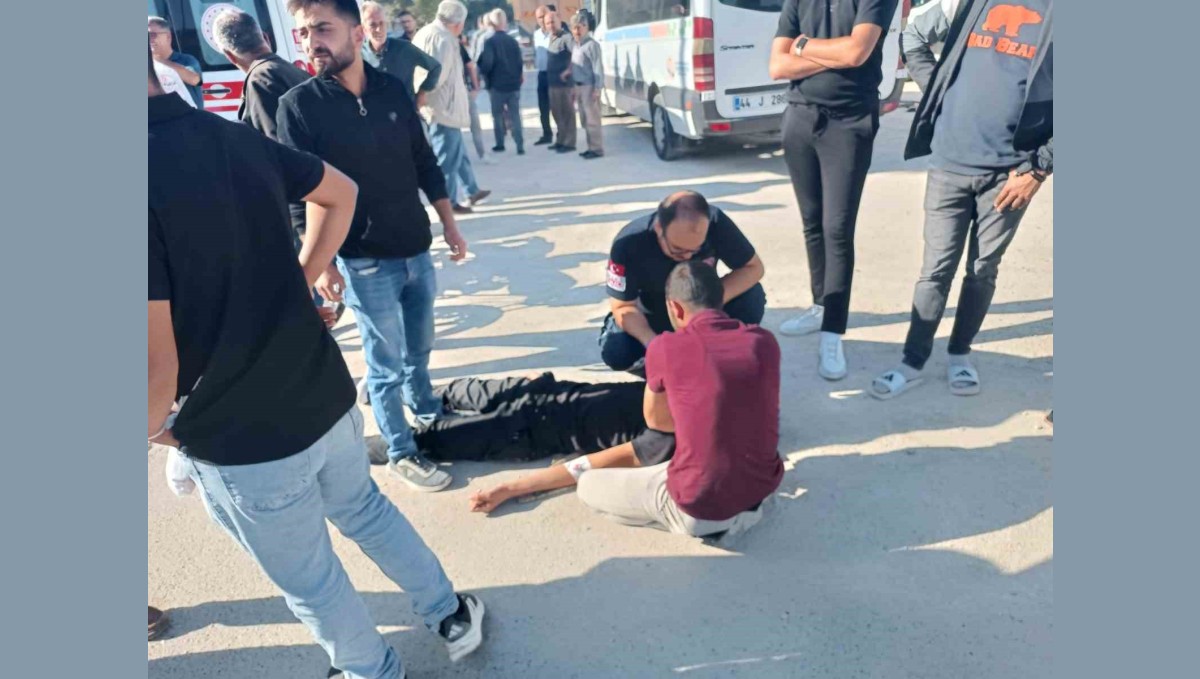 Malatya'da trafik kazası: 1 yaralı